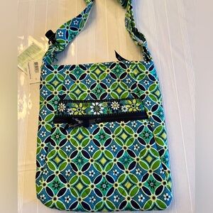 Vera Bradley Floral Daisy Daisy Shoulder Bag NWT